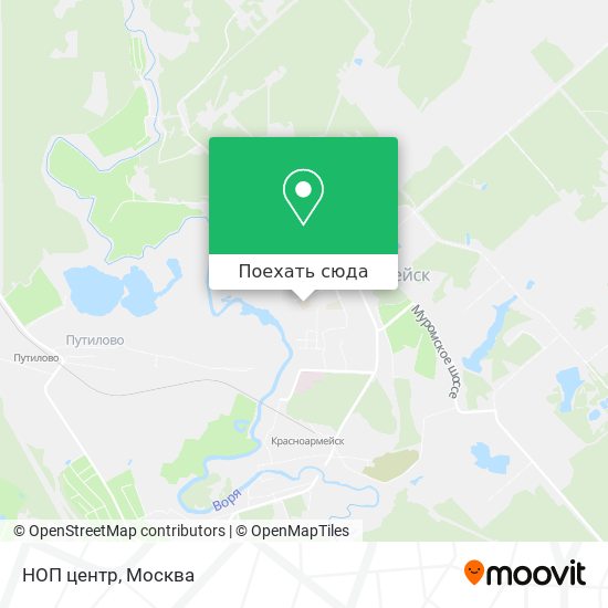 Карта НОП центр