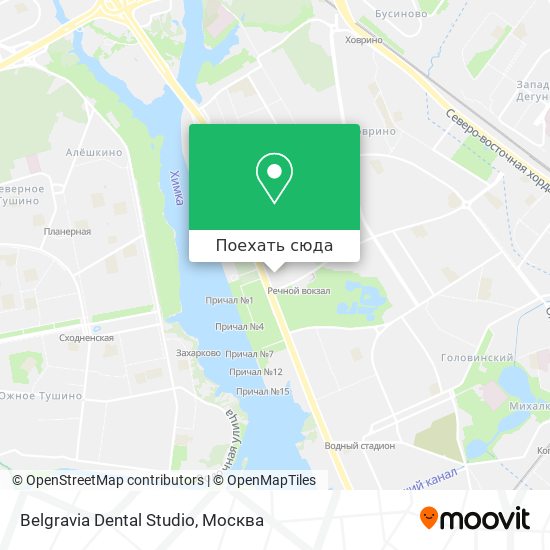 Карта Belgravia Dental Studio