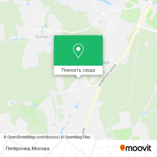 Карта Пятёрочка