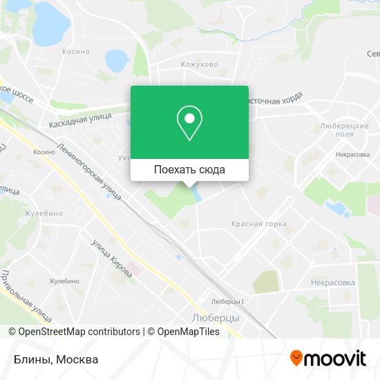 Карта Блины