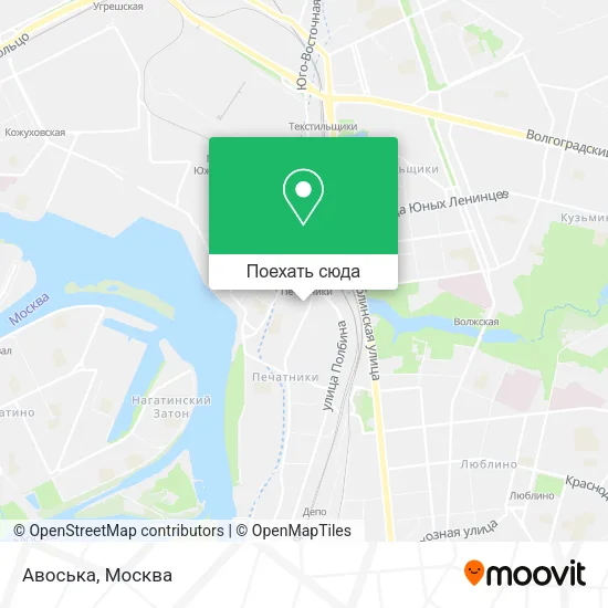 Карта Авоська