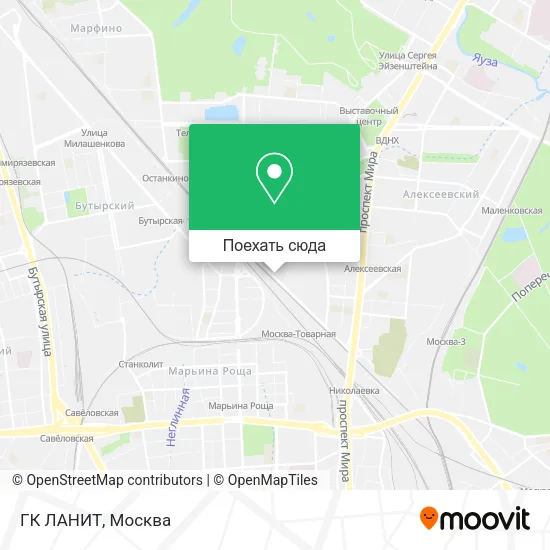 Карта ГК ЛАНИТ