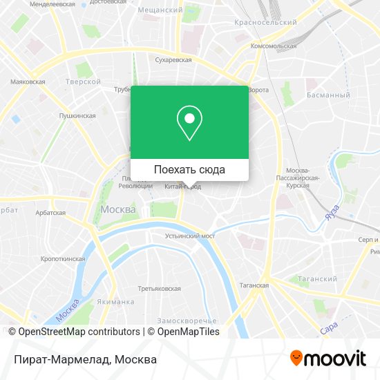 Карта Пират-Мармелад