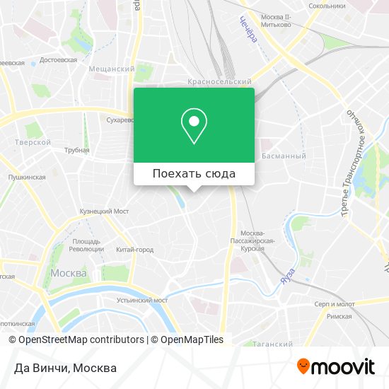Карта Да Винчи