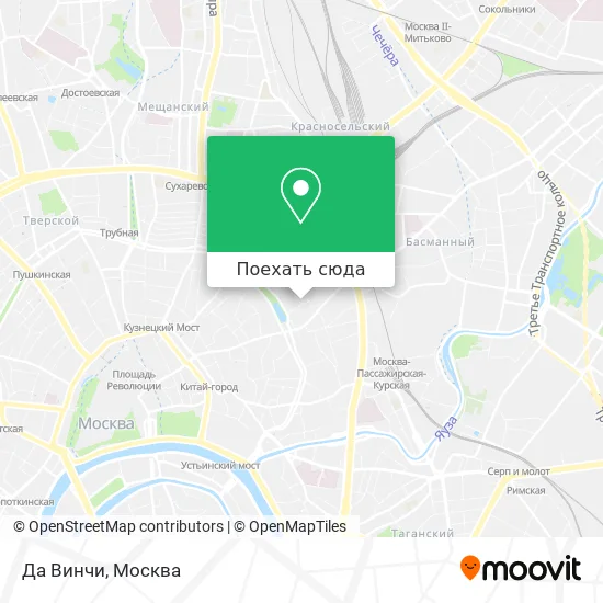 Карта Да Винчи