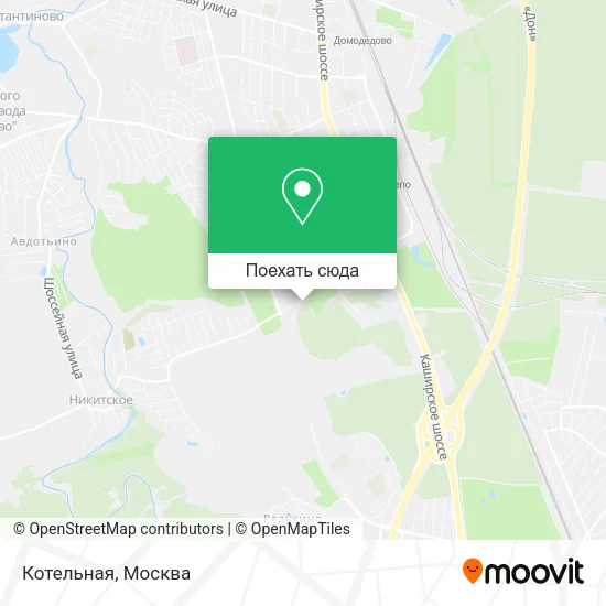 Карта Котельная
