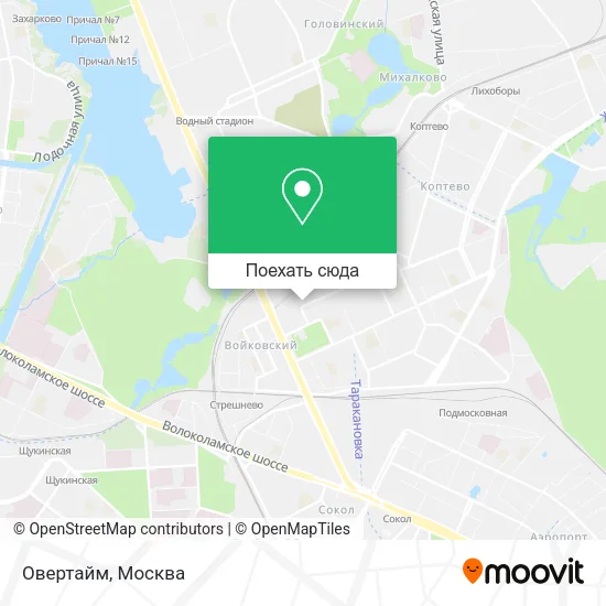 Карта Овертайм