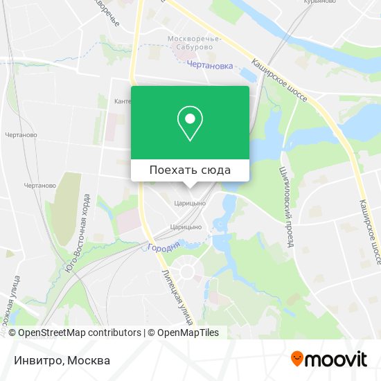 Карта Инвитро