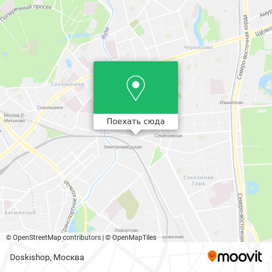 Карта Doskishop