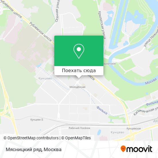 Карта Мясницкий ряд