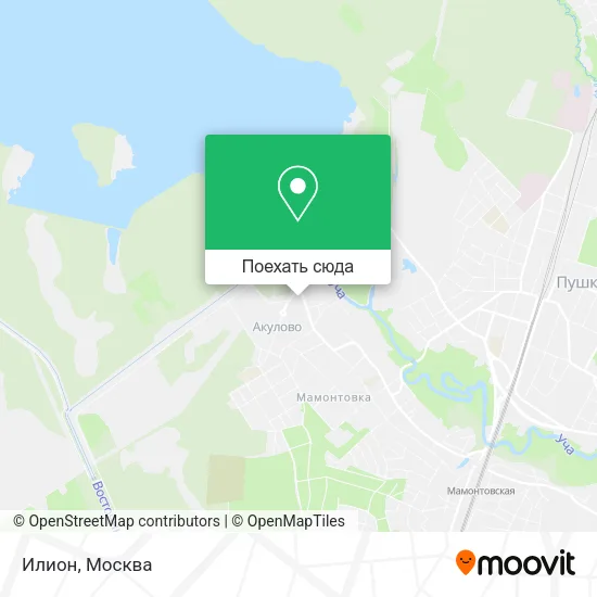Карта Илион