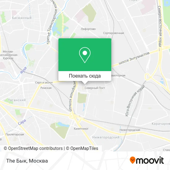 Карта The Бык