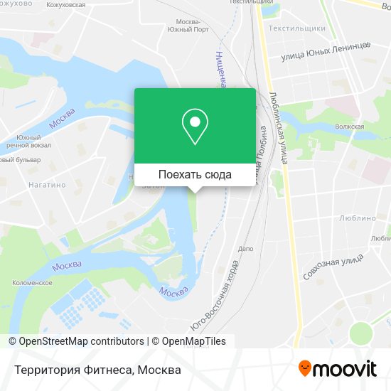 Карта Территория Фитнеса