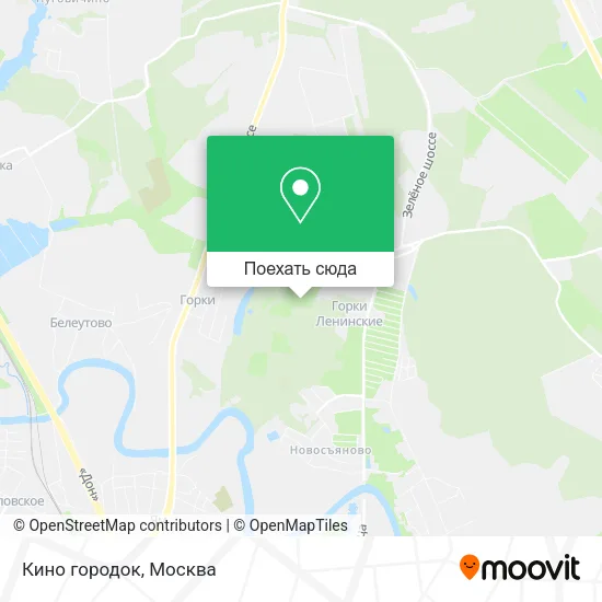 Карта Кино городок