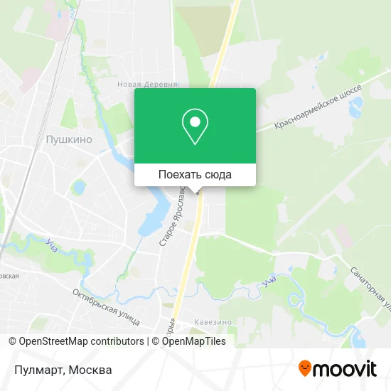 Карта Пулмарт