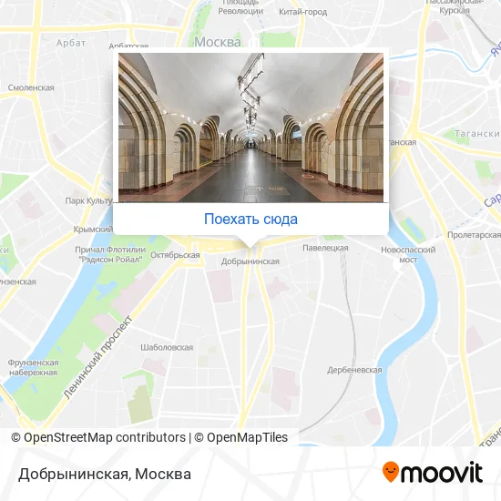 Карта Добрынинская