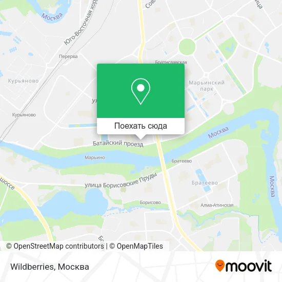 Карта Wildberries