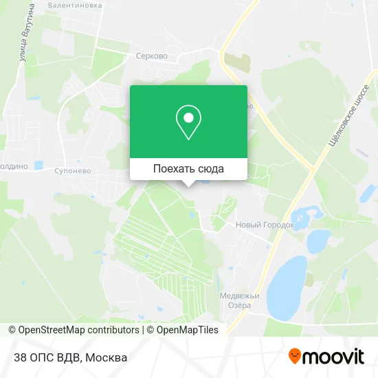 Карта 38 ОПС ВДВ