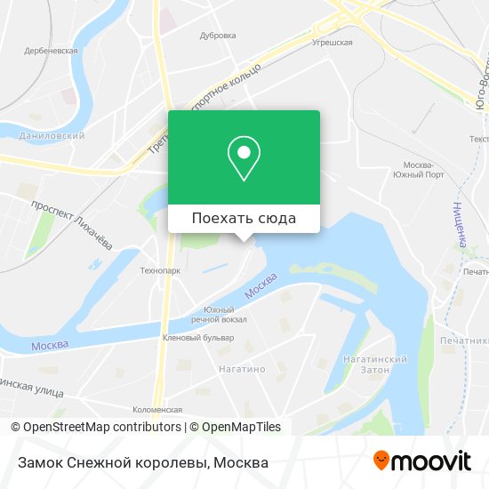 Карта Замок Снежной королевы