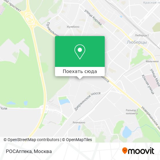 Карта РОСАптека