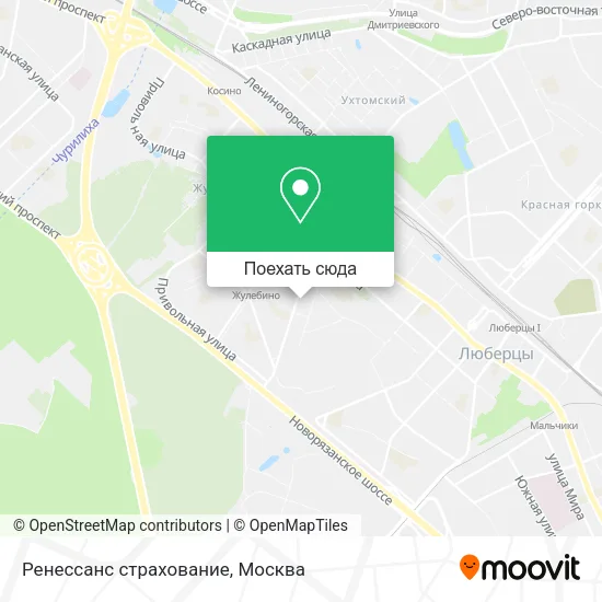 Карта Ренессанс страхование