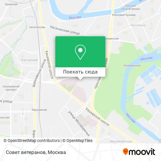 Карта Совет ветеранов