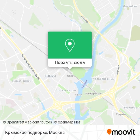 Карта Крымское подворье