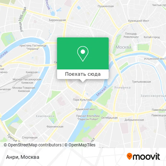 Карта Анри