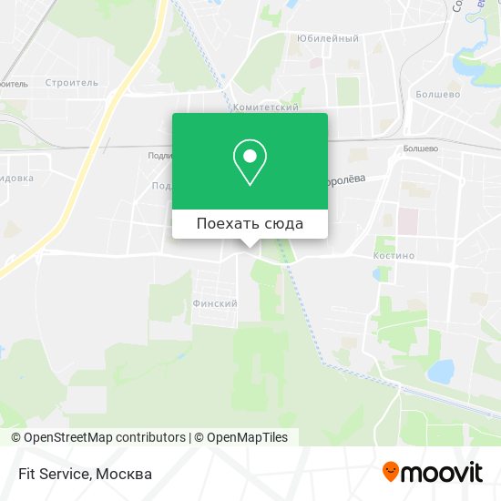 Карта Fit Service