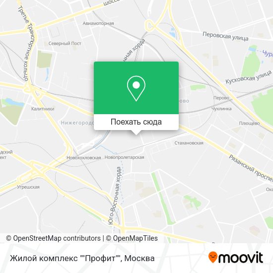 Карта Жилой комплекс ""Профит""