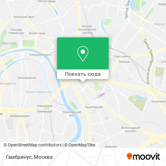 Карта Гамбринус