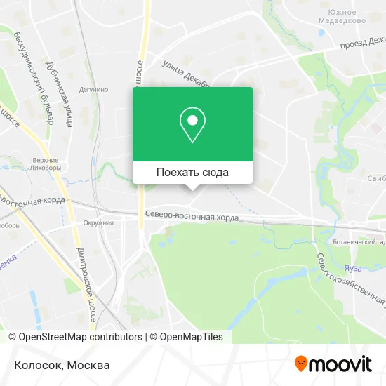 Карта Колосок