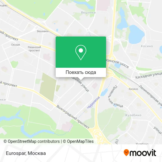 Карта Eurospar