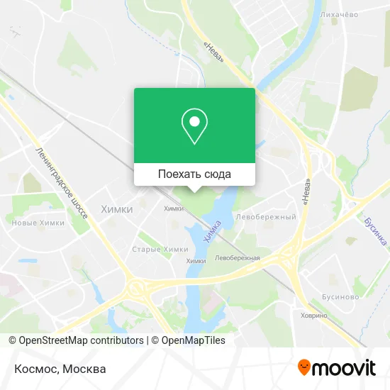Карта Космос