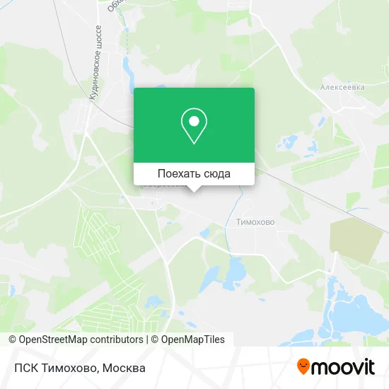 Карта ПСК Тимохово