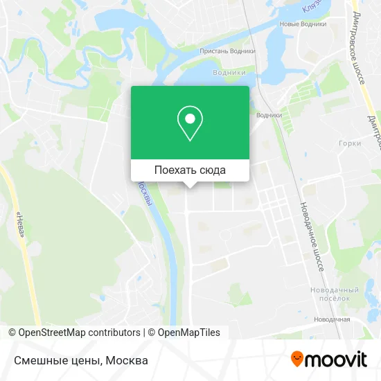 Карта Смешные цены