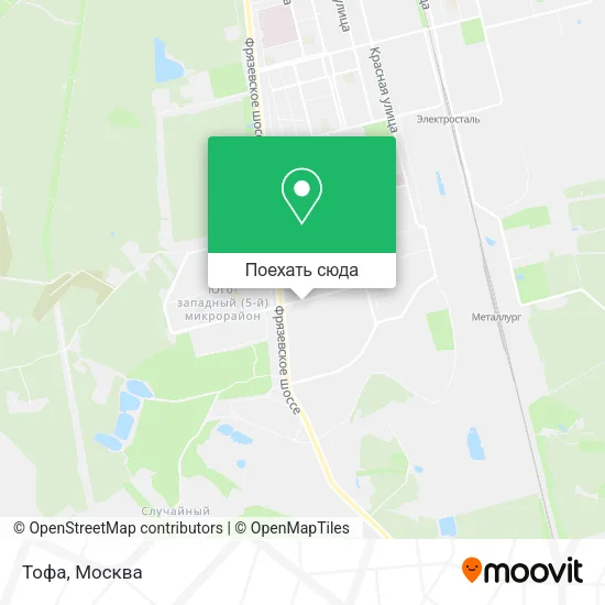 Карта Тофа