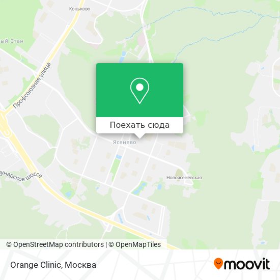Карта Orange Clinic