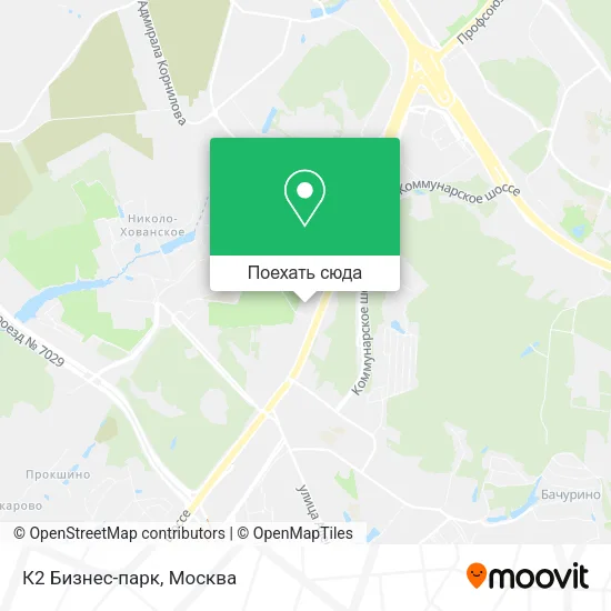 Карта К2 Бизнес-парк