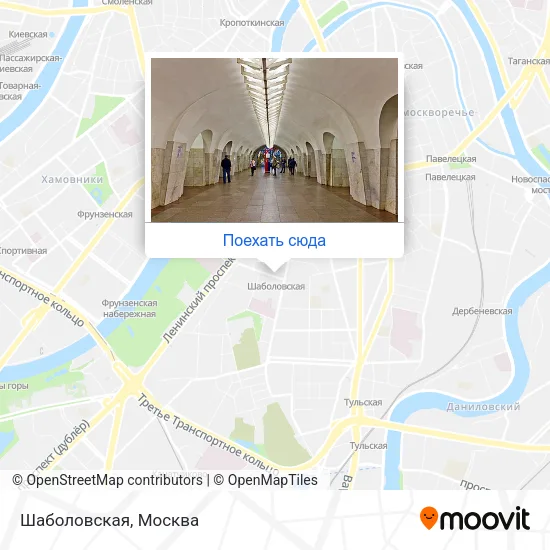 Карта Шаболовская