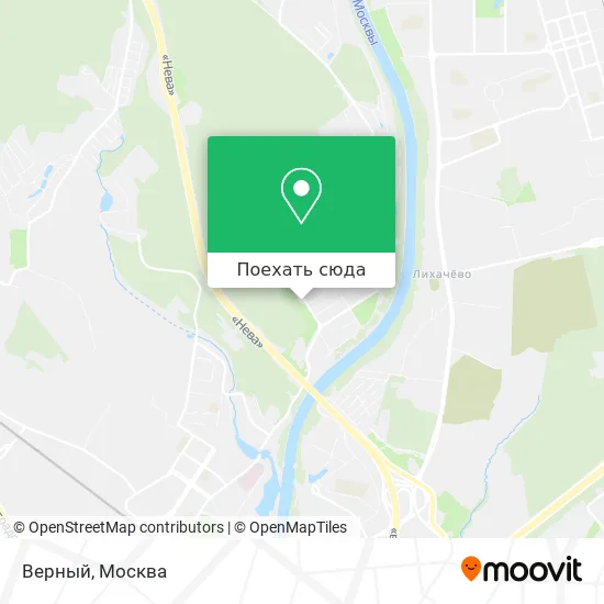 Карта Верный