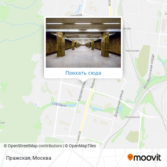 Карта Пражская