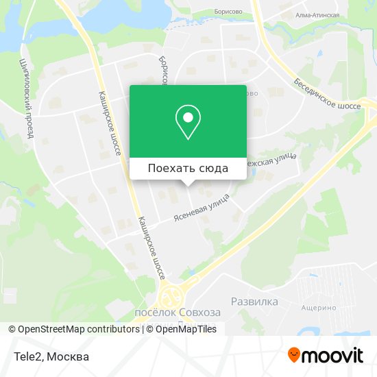 Карта Tele2
