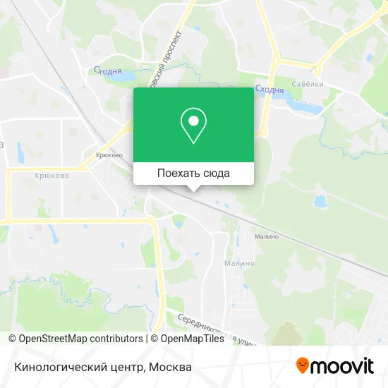 Карта Кинологический центр