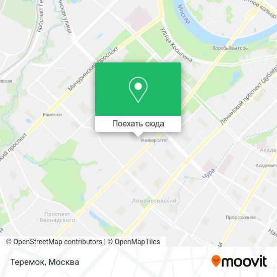 Карта Теремок