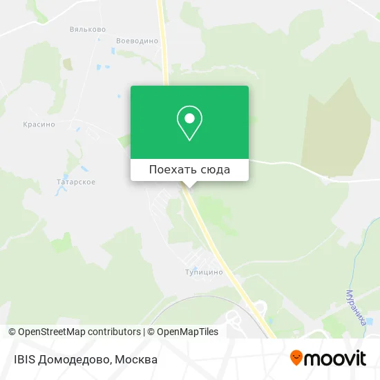 Карта IBIS Домодедово