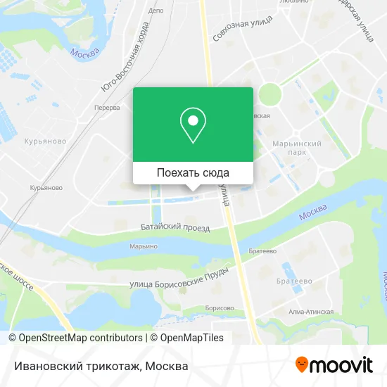 Карта Ивановский трикотаж