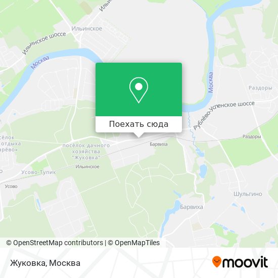 Карта Жуковка