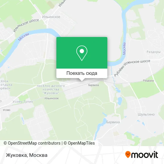 Карта Жуковка