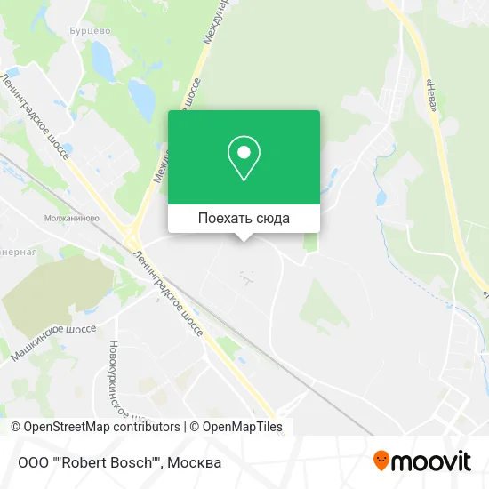 Карта OOO ""Robert Bosch""